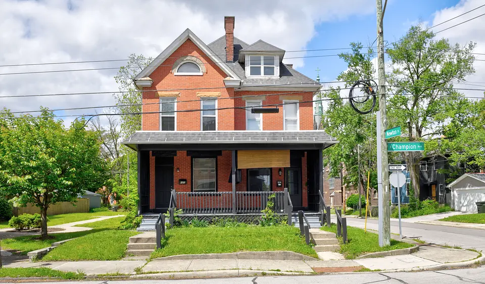 Exterior front at 683 - 685 S Champion Ave