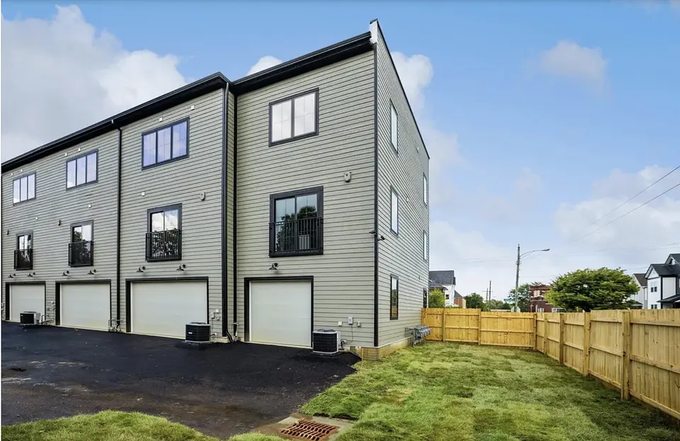 Exterior rear at 351 Loeffler Ave