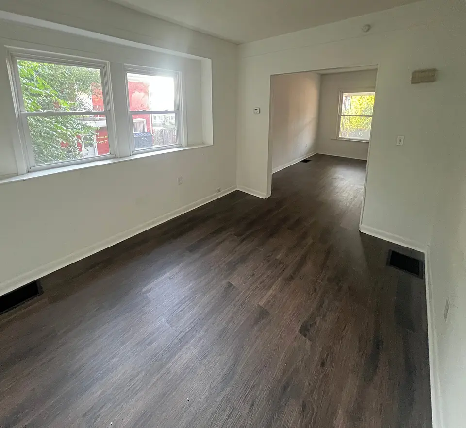 Living room at 1010-1012 Lorain Avenue